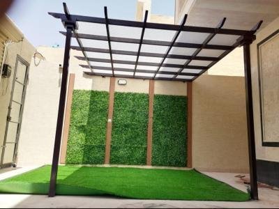 برجولات حديد وخشب في خميس مشيط | تصاميم متنوعة وأسعار مناسبة