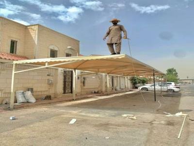 تركيب مظلات سيارات داخلية وخارجية جاهزه للمنازل