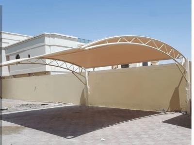 مظلات سيارات حديثة خميس مشيط اشكال مظلة سيارة مودرن حديد